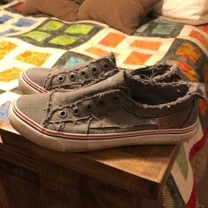 Blowfish slip on sneakers.